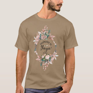 Zum ersten Mal in der Blume Yaya Est 2022 beförder T-Shirt