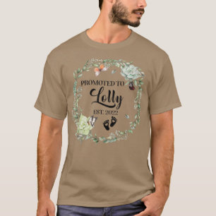 Zum ersten Mal in Lolly Est 2022 Frauen in Blumeng T-Shirt