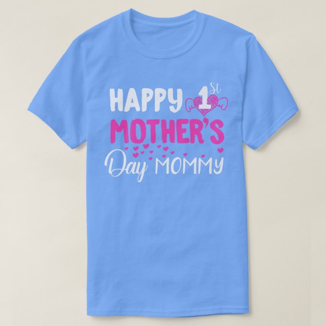 Zum ersten Muttertag T-Shirt (Design vorne)