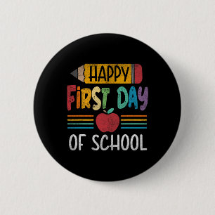 Zum ersten Tag der Lehrerin Jungs Mädchen Button