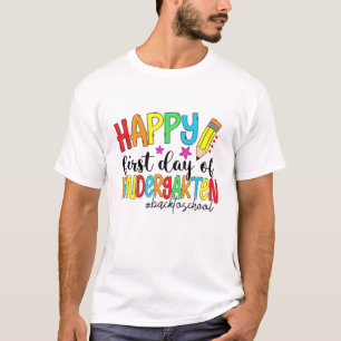 Zum ersten Tag Kindergarten Zurück zur Schule T-Shirt