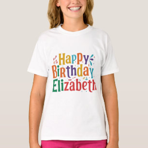 Zum Geburtstag Elizabeth: Macht es einzigartig zu  T-Shirt