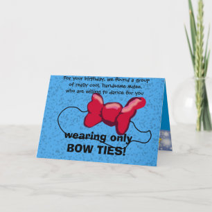 Zum Geburtstag haben wir eine Gruppe von wirklich Karte