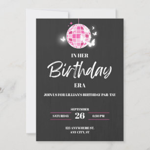 Zum Geburtstag Mädchen Geburtstagseinladung  Einladung