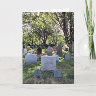 Zum Gedenken an die Familie Pilger Howland Karte