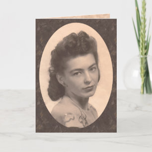 Zum Gedenken an Mutter Karte