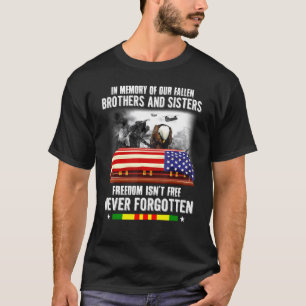 Zum Gedenken an unsere gefallenen Brüder Schwester T-Shirt