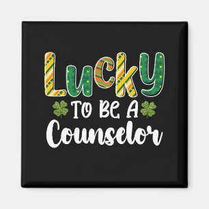Zum Glück Beraterschule St Patrick's Day Magnet