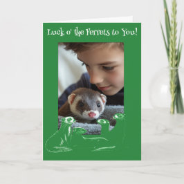 Zum Glück der Feiertag St. Patrick Feiertagskarte