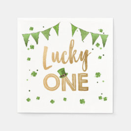 Zum Glück ein St. Patrick's Day Paper Napkin Clove Serviette