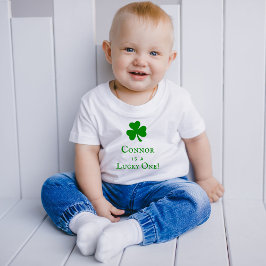 Zum Glück eins! St. Patrick's Day Baby T-shirt