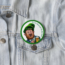 Zum Glück genug, um irisch zu sein - St Patrick's  Button