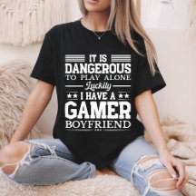Zum Glück habe ich eine Gamer Girlfriend Funny Cou
