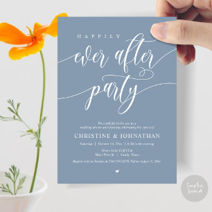 Zum Glück immer nach dem Party Abendessen Tanz Einladung