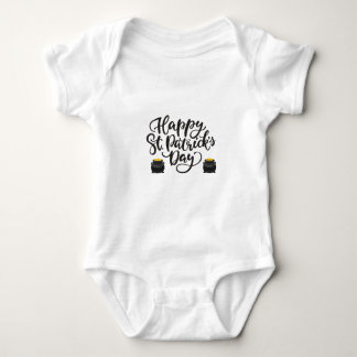 Zum Glück Kleiner: St. Patrick's Day Baby Strampler