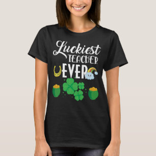 Zum Glück Lehrer je Happy Saint Patrick's Day Ce T-Shirt