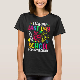 Zum Glück letzter Tag der Schulberaterin Lebensleh T-Shirt