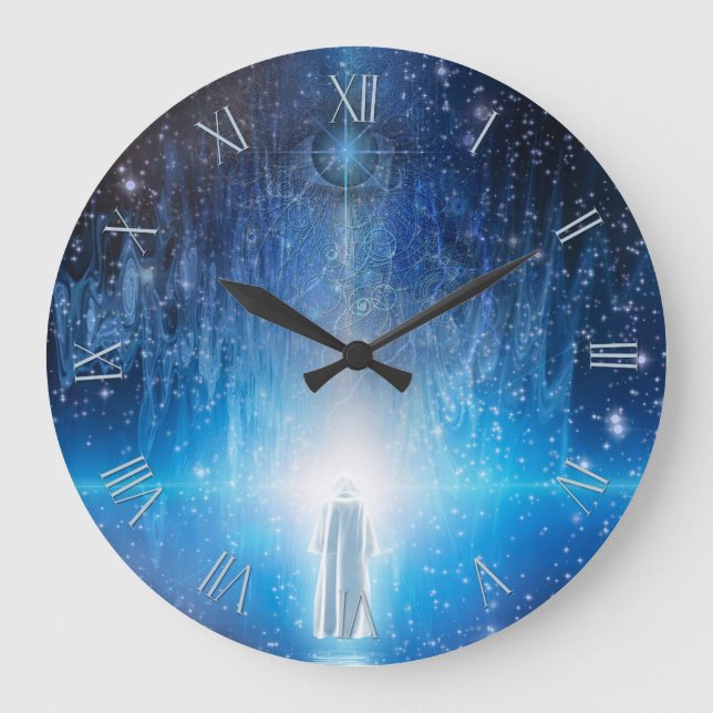 Zum Gott Große Wanduhr (Vorderseite)