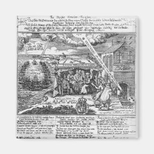 Zum Gott zum Gedenken an seine doppelte Befreiung Magnet