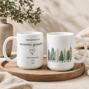Zum großartigen Opa befördert Personalisierter Bec Kaffeetasse