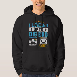 Zum großen Bruder befördert 2022 Aufgestuft zum gr Hoodie