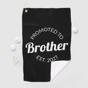 Zum großen Bruder befördert Est 2027 Big Brother I Golfhandtuch