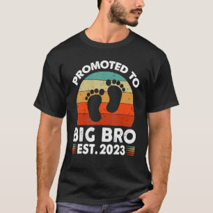 Zum großen Bruder befördert Ich werde ein großer T-Shirt