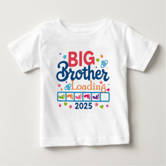 Zum großen Bruder befördert - Jungen Dinosaurier  Baby T-shirt