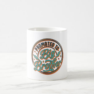 zum großen Bruder befördert Kaffeetasse