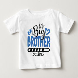 Zum großen Bruder befördert Loading Lustiger große Baby T-shirt