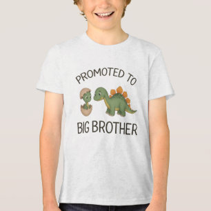 Zum großen Bruder befördert T-Shirt, lustig Tri-Blend Shirt
