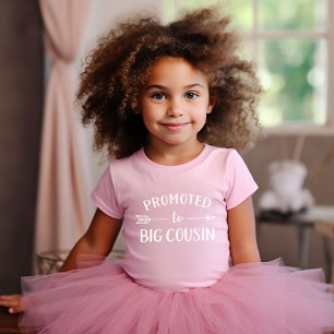 Zum großen Cousin befördert Passende Familie Baby T-shirt
