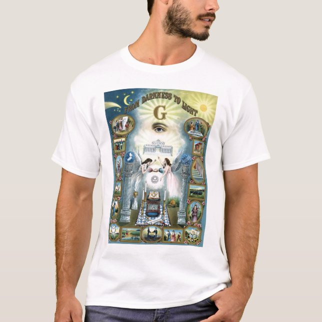 Zum hellen T - Shirt (Vorderseite)