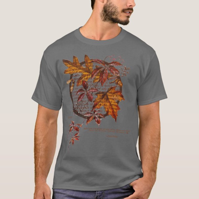 zum Herbst T-Shirt (Vorderseite)