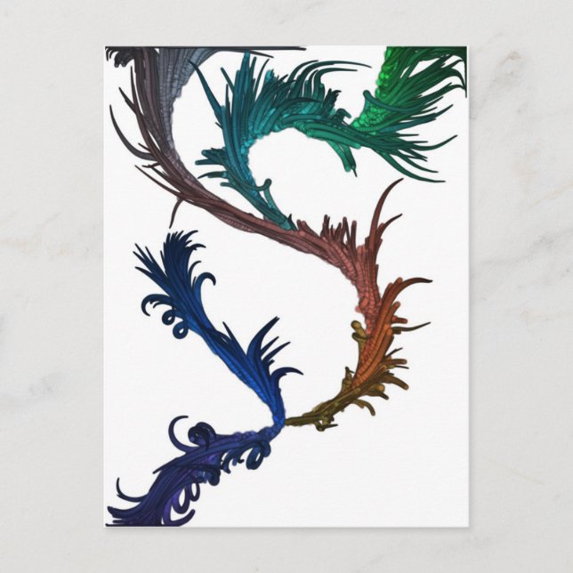 Zum Himmel Postkarte (Vorderseite)