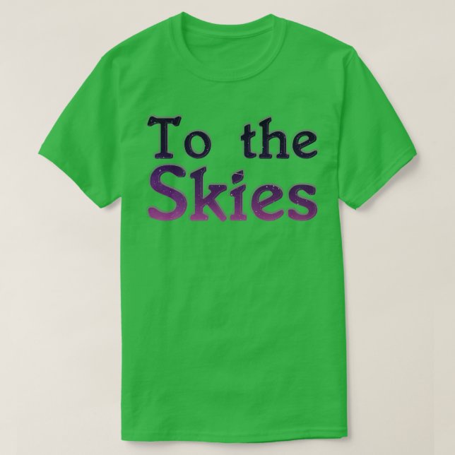 Zum Himmel T-Shirt (Design vorne)