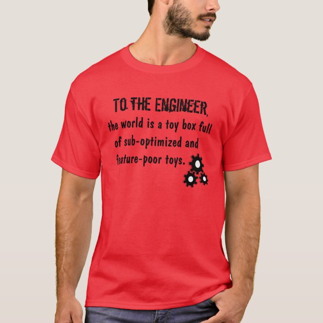 Zum Ingenieur T-Shirt (Vorderseite)