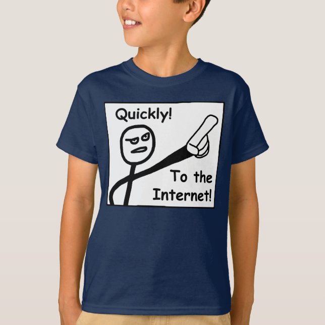 Zum Internet T-Shirt (Vorderseite)