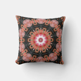 Zum Kern - Mandala-Freude-Designer-Wurfs-Kissen Kissen