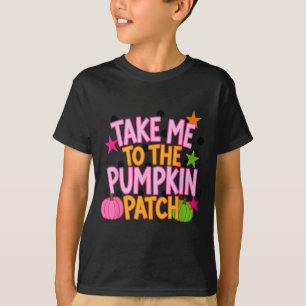Zum Kürbisfeld Halloween Herbsternte T-Shirt