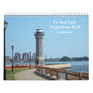 Zum Licht leuchten, einen Leuchtturmwandkalender Kalender