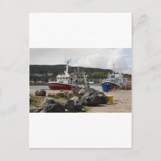 Zum Meer heraus vorangehen, Howth, Irland Postkarte