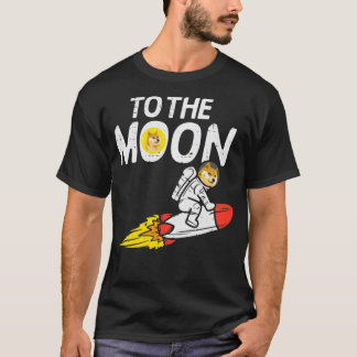 Zum Mond Dogecoin Shiba Inu Crypto Cryptocurren T-Shirt