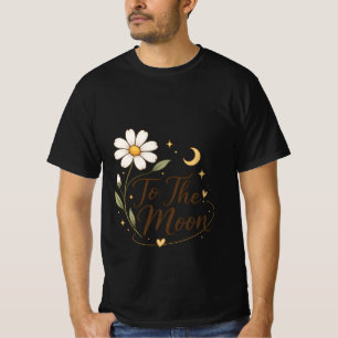 Zum Mond Floral T-Shirt
