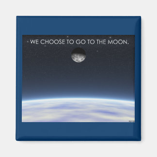 Zum Mond Magnet