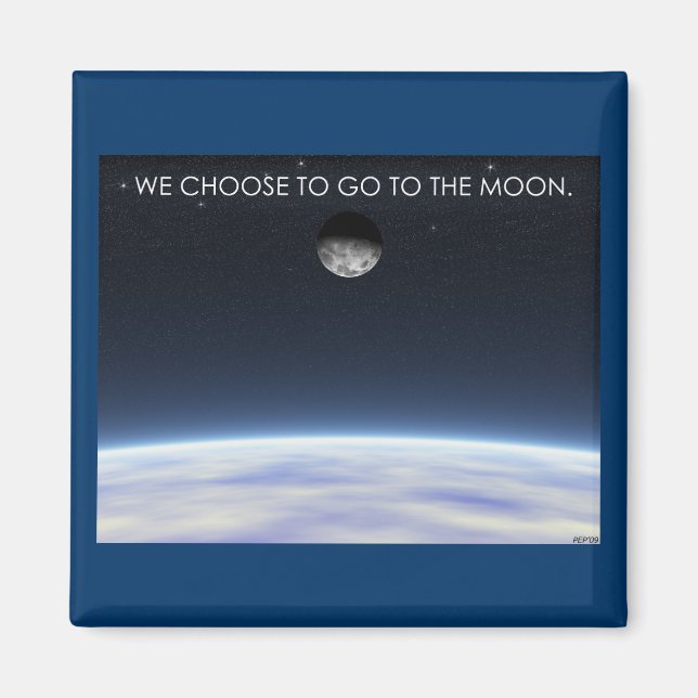 Zum Mond Magnet (Vorne)