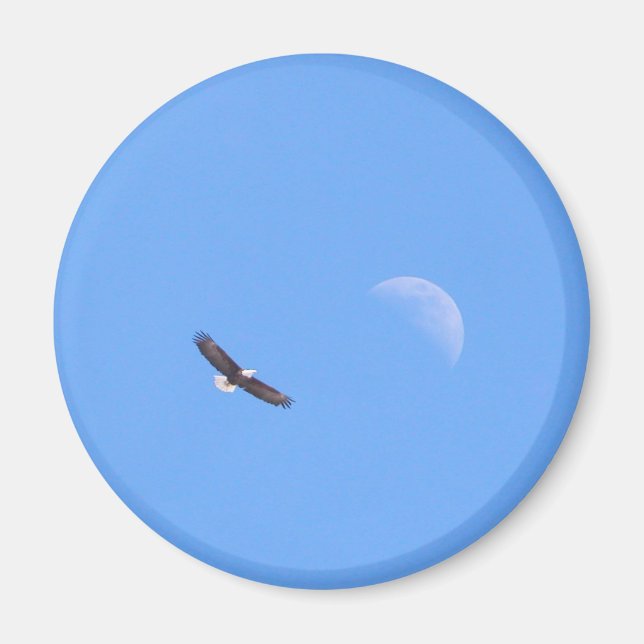 Zum Mond Magnet (Vorne)