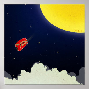 Zum Mond Poster