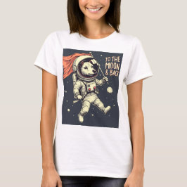 Zum Mond und zurück - Inspiration und Kosmisch T-Shirt