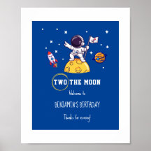 Zum Mond Zweiter Geburtstag Kinderparty